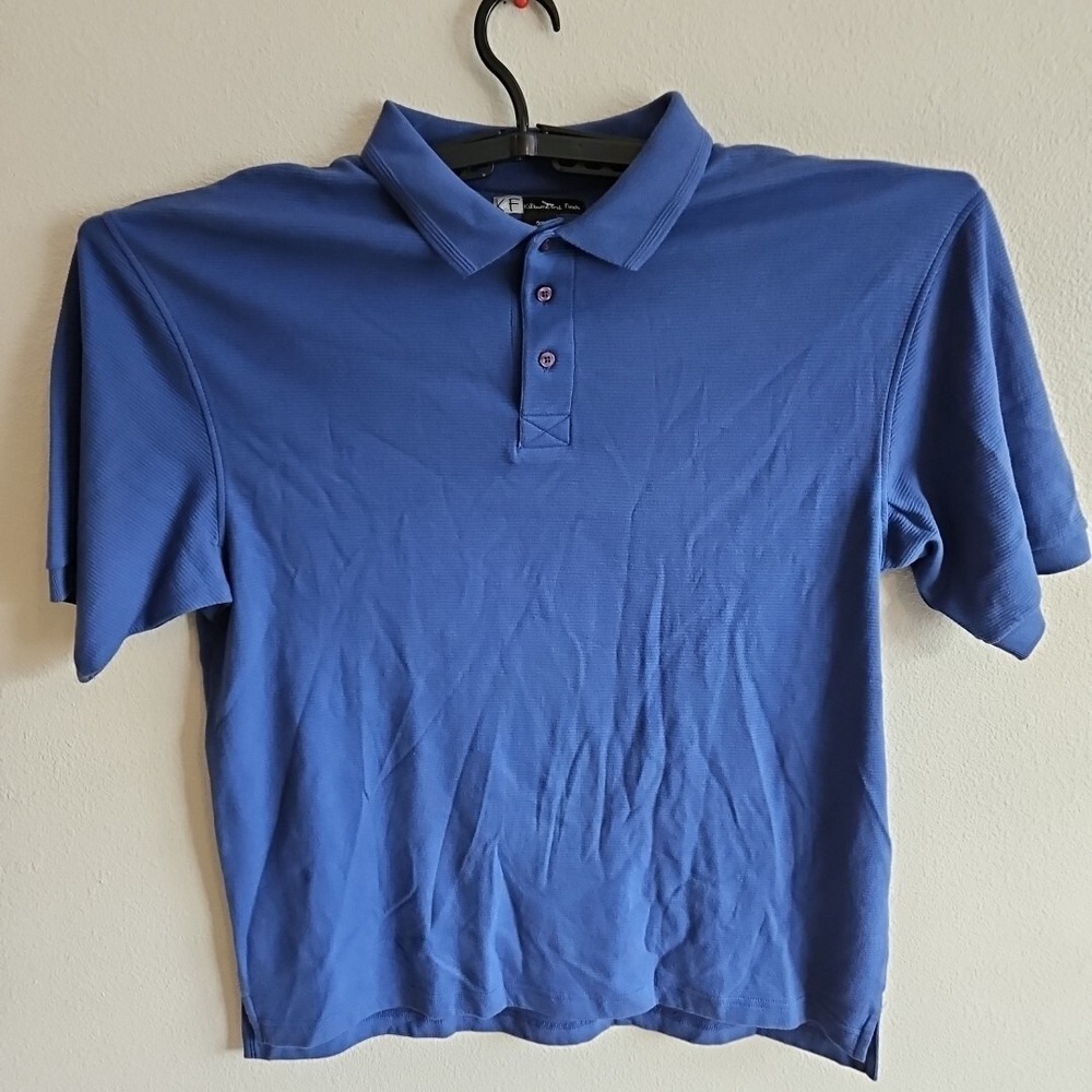 Kilburne & Finch Polo Shirt Brand New Mens Size 3XL Solid Navy Blue NWT Collared